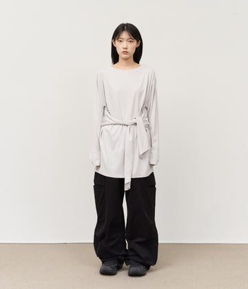 (W) Note Tie Top
